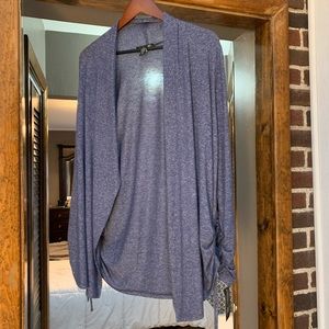 Women’s Blue Cardigan Sweater